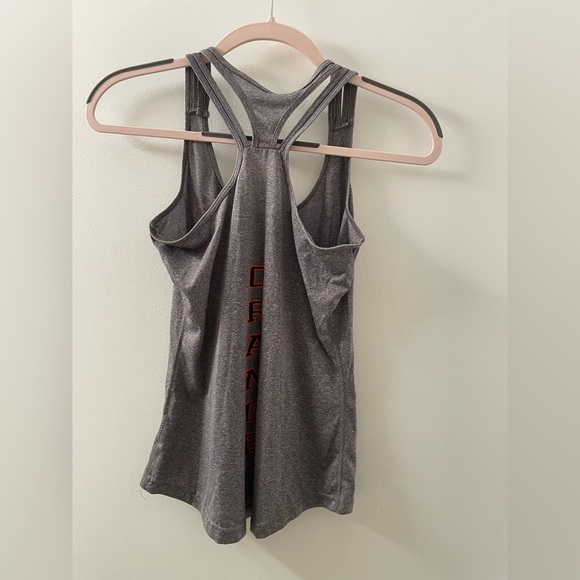 Syracuse heather grey razor back workout tank - Picture 7 of 9